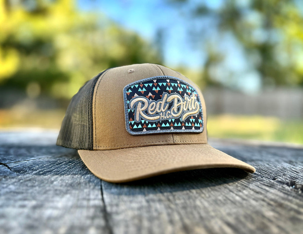 Red Dirt Hat: Gambler (Brown/ Black)