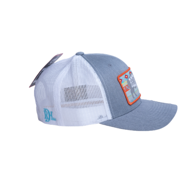 Red Dirt Hat: Aztec (Heather Grey/White)