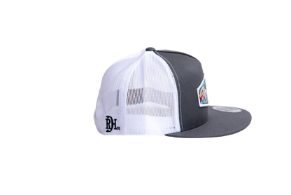 Red Dirt Hat: Lasso (Charcoal/White)