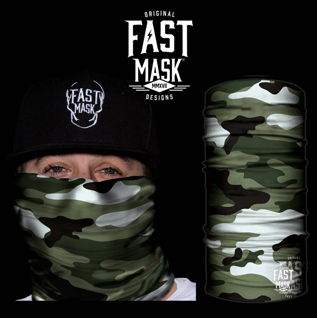 Classic Camo Neck Gaiter * Now With Sewn Edges*