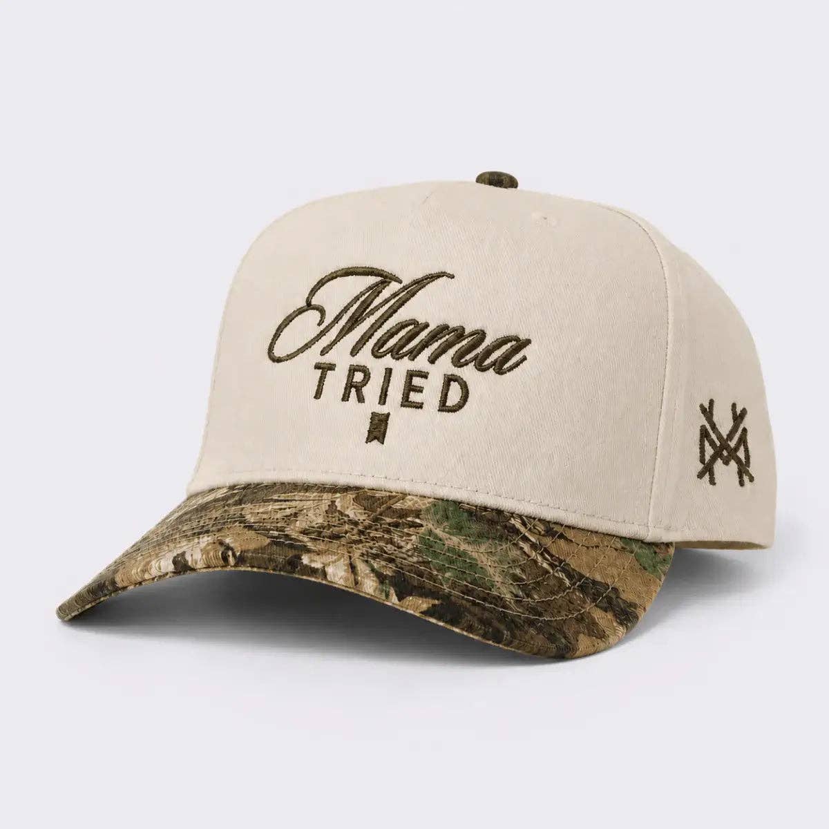 Mama Tried Ultra Trucker Hat: Trucker Black/White