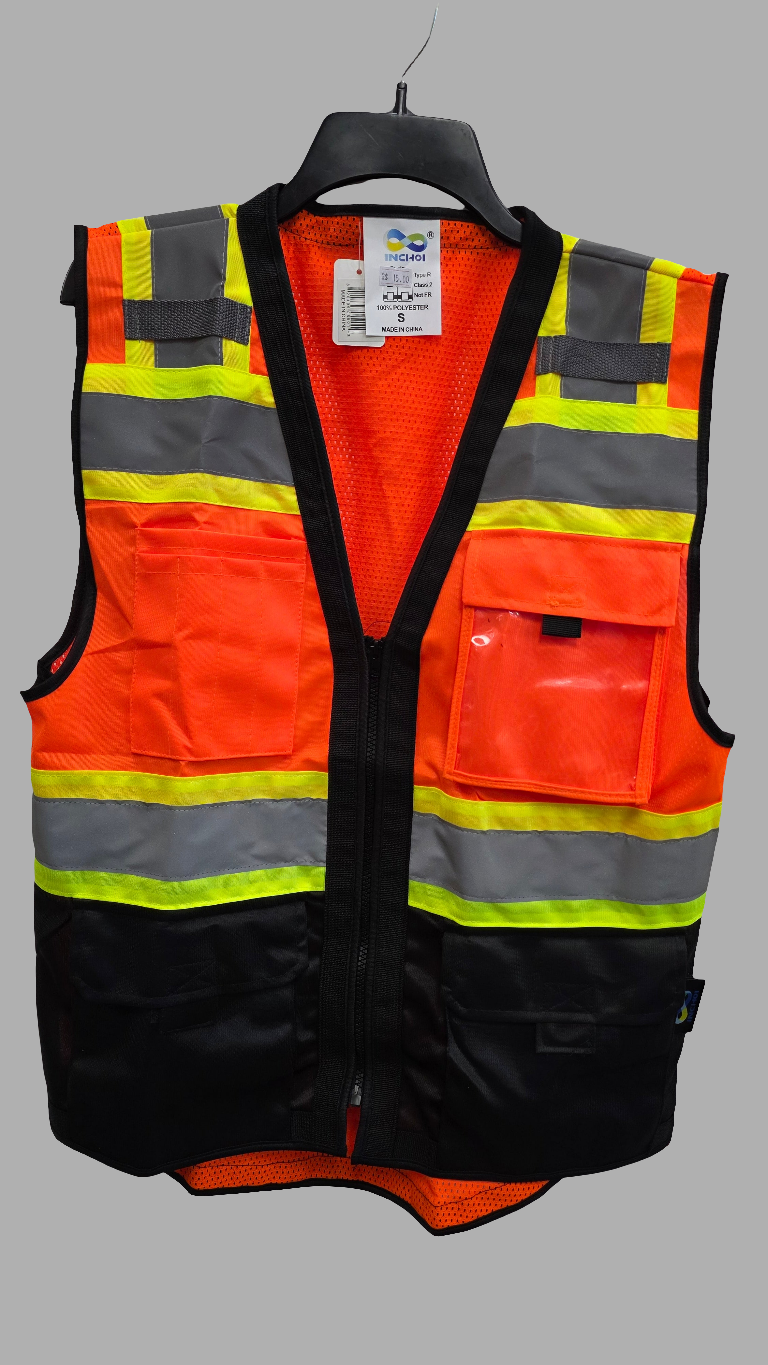 Work Vest Hi Viz: Non FR