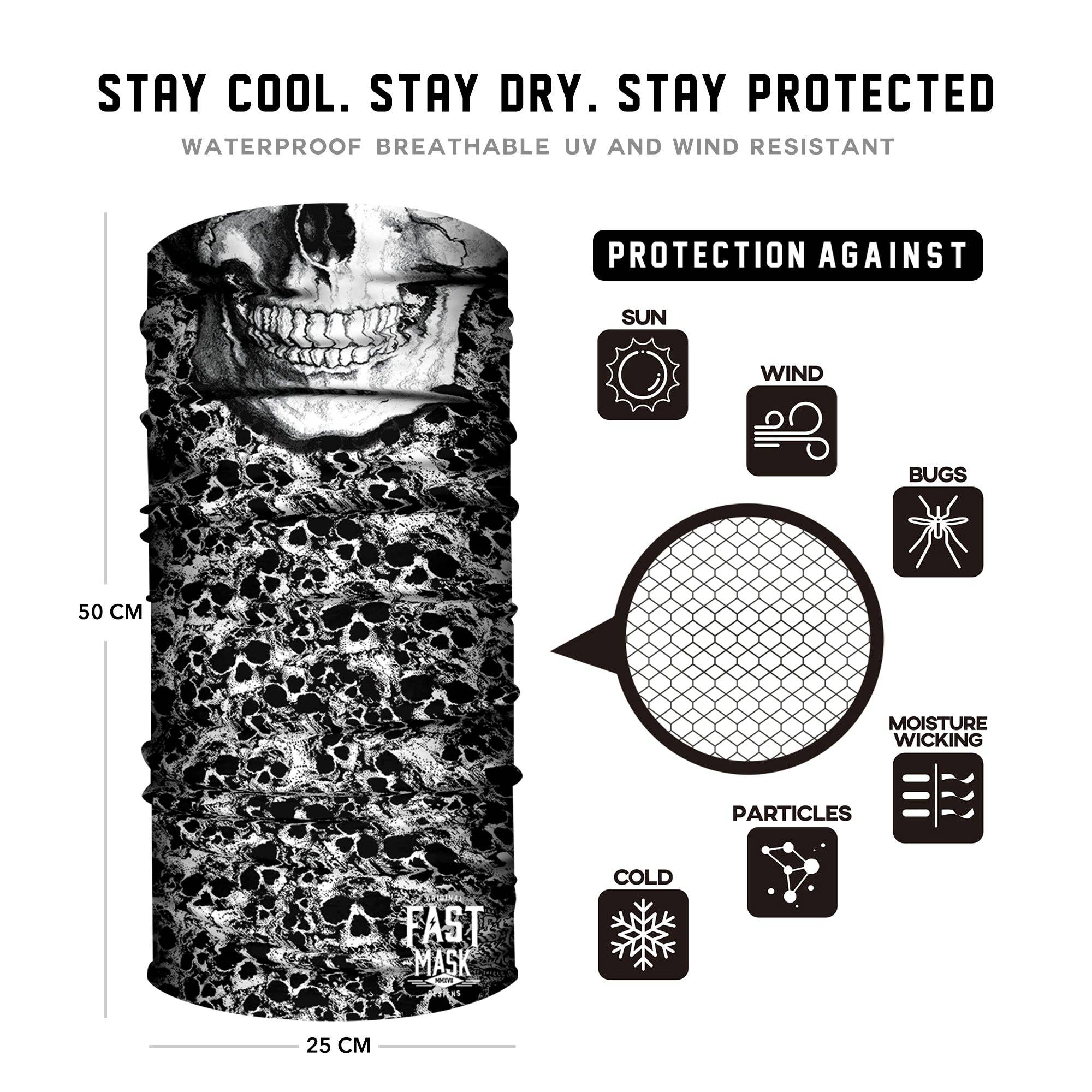 The Skull Neck Gaiter