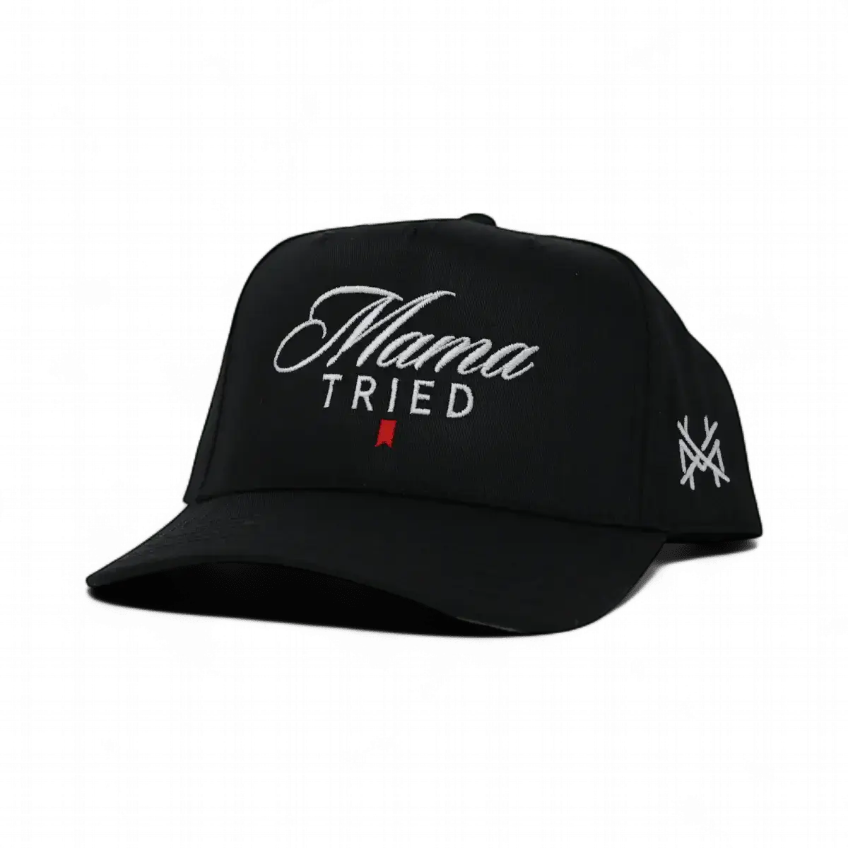 Mama Tried Ultra Trucker Hat: Trucker Black/White