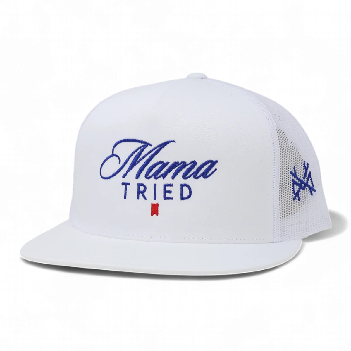 Mama Tried Ultra Trucker Hat: Trucker Black/White