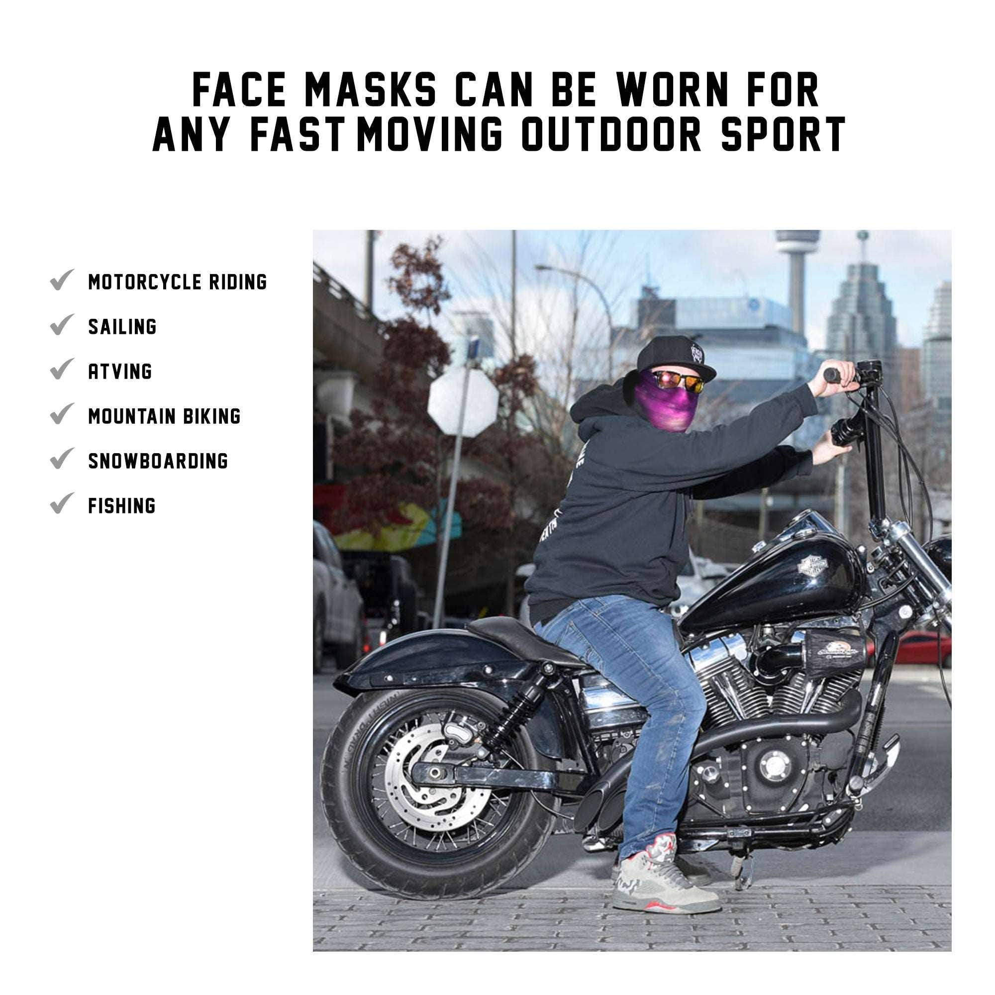 LFG: Cosmic Neck Gaiter - * Now with Sewn Edges*