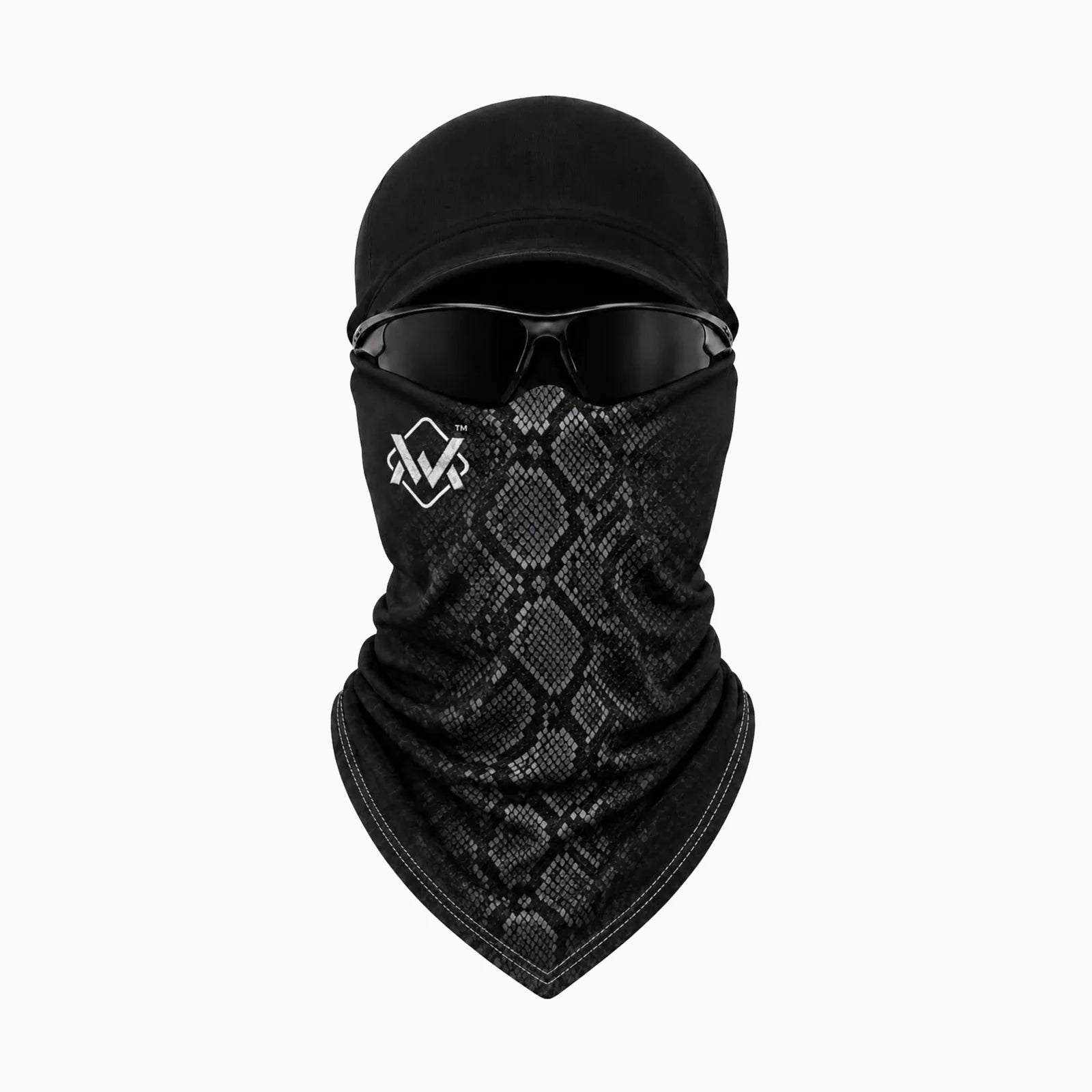 The Welding Magician: Magician Signature Neck Gaiter - Face Cover Black Snake