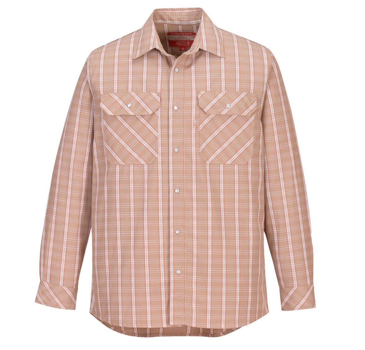 Portwest FR: Bizflame 88/12 FR Plaid Shirt
