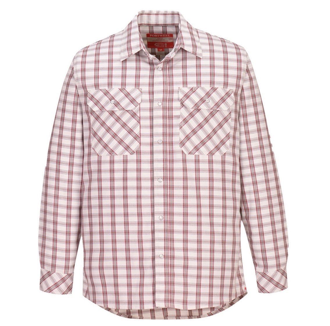 Portwest FR: Bizflame 88/12 FR Plaid Shirt