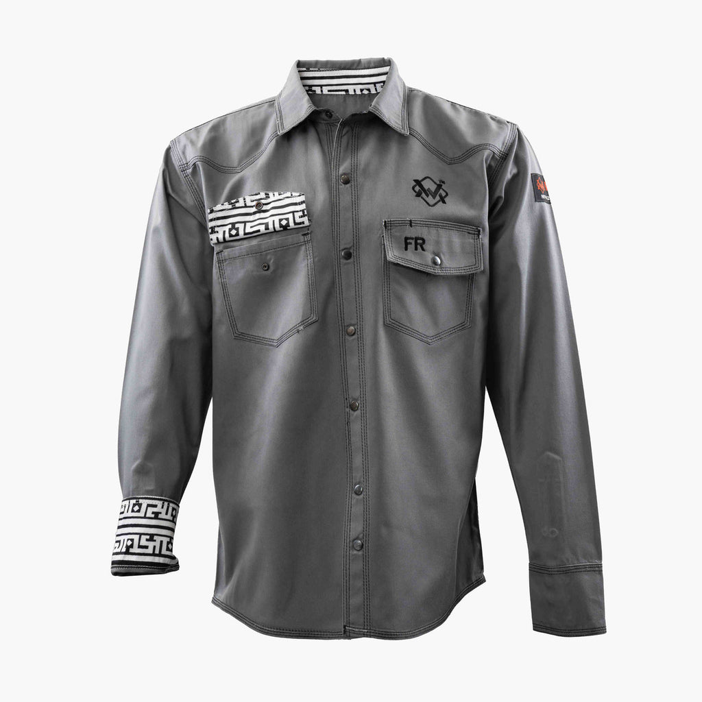 The Welding Magician: Gray / Aztec