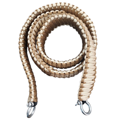 Paracord strap with shoulder pad