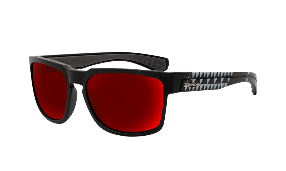 Bomber SMART - Polarized Red Mirror Rasta