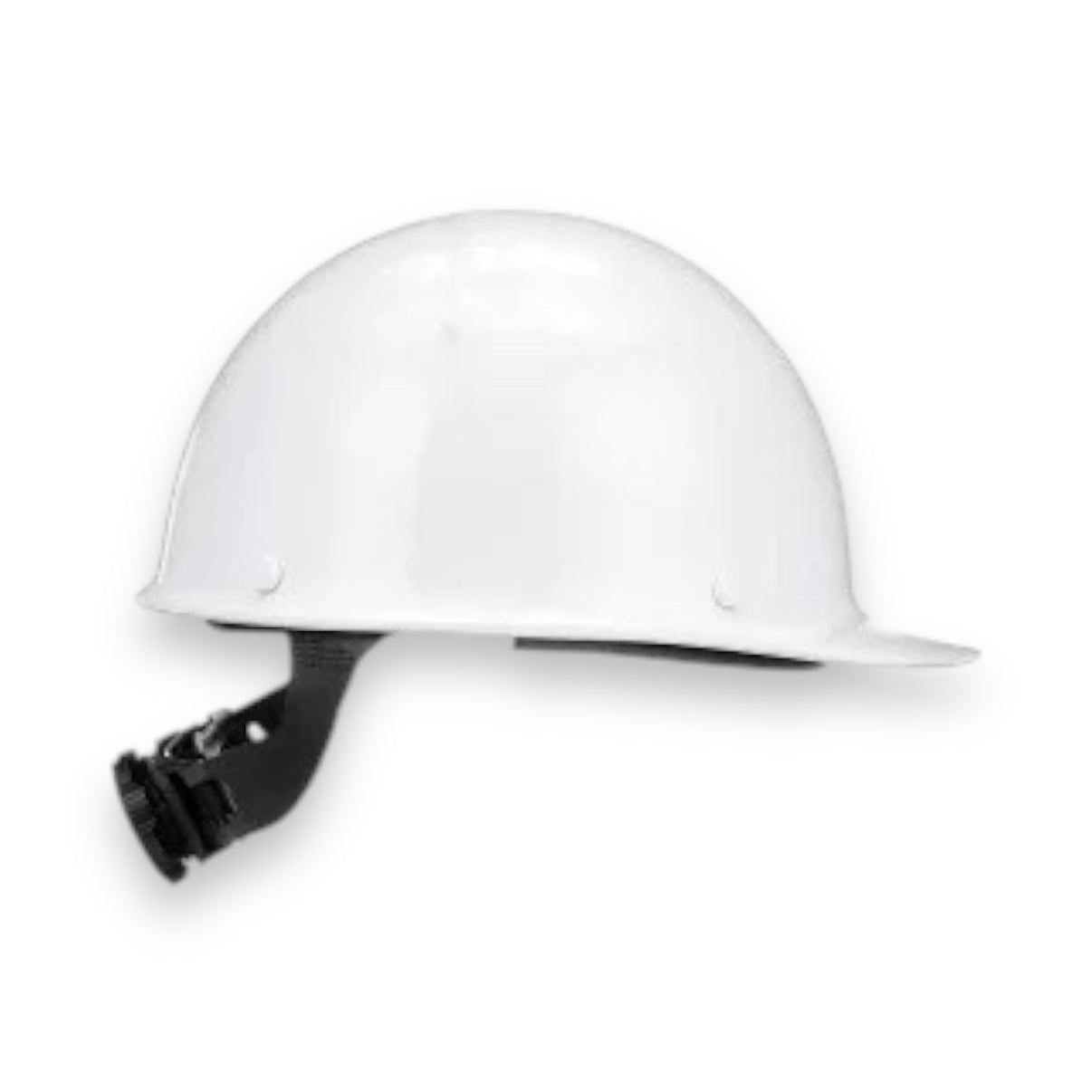 MSA: White Fiberglass Hard Hat (Cap)