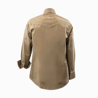 The Welding Magician: Khaki/ Red