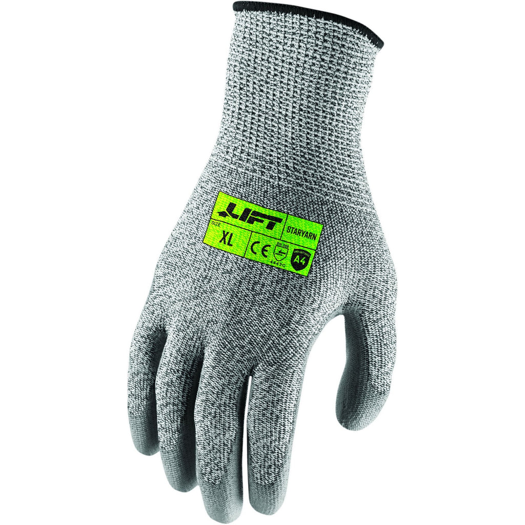Lift Safety: Staryarn Gloves (A4 Crinkle Texture)