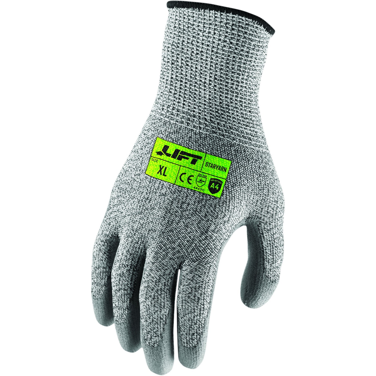 Lift Safety: Staryarn Gloves (A4 Crinkle Texture)