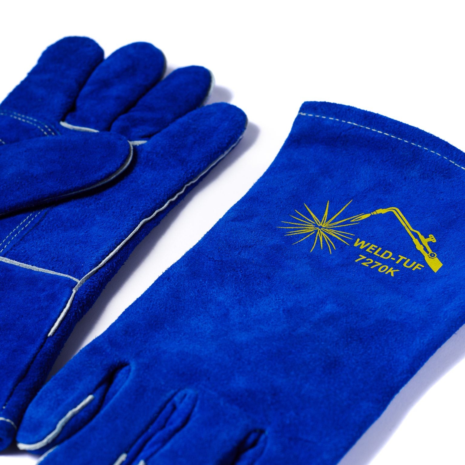 Blue Welding Gloves