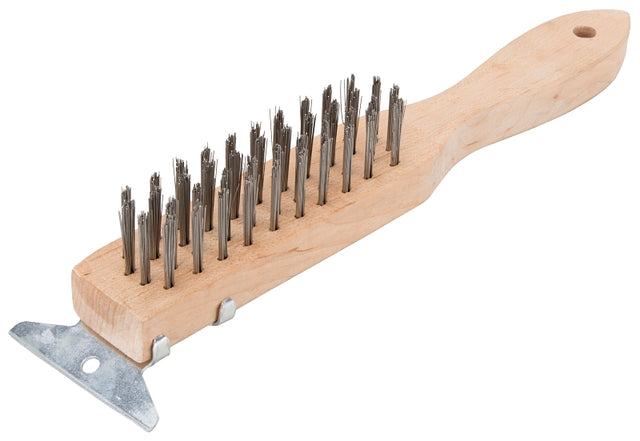 King: Wire Brush w/ Scrapper