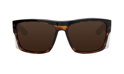 Bomber Clutch: Tortoise Polorized (Grande) cl412