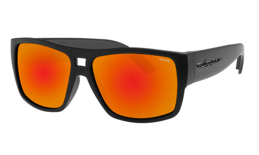 Bomber IRIE - Polarized Red Mirror Black/Rasta