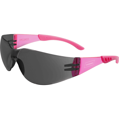Polycarbonate UV Safety Glasses w/ Comfort Grip Temple Tips