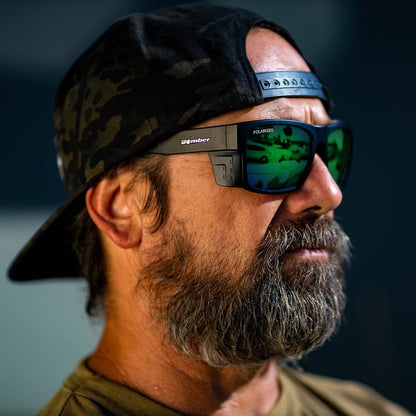 Bomber CLUTCH Safety - Polarized Green Mirror