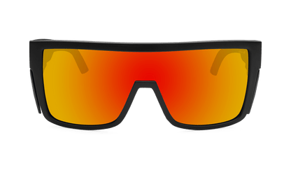 Bomber Buzz: Red Mirror/ Black Frame