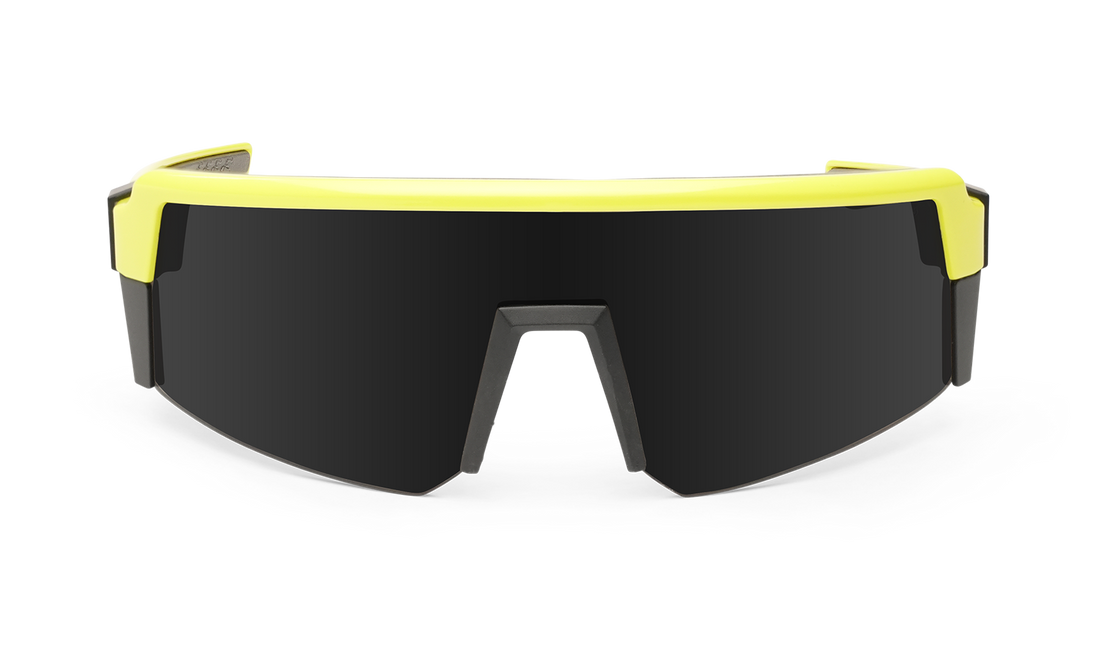Bomber Smoke: Hi Vis Yellow/ Smoke