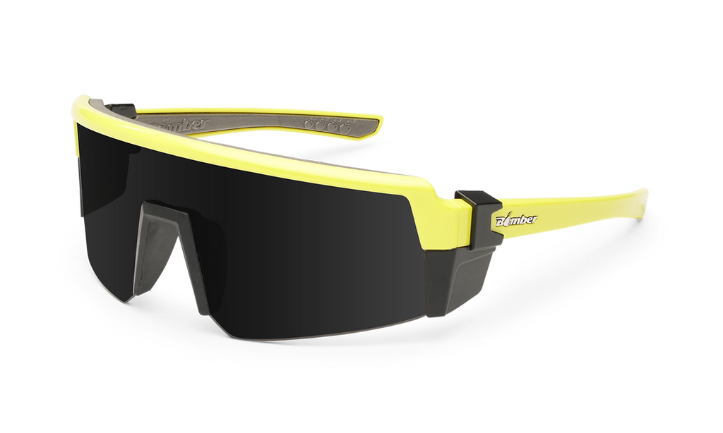 Bomber Smoke: Hi Vis Yellow/ Smoke