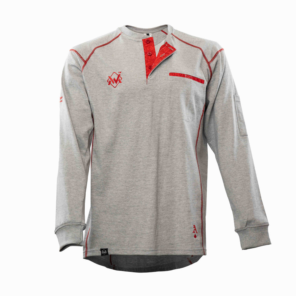 The Welding Magician: Elite FR Long Sleeve (Gray)