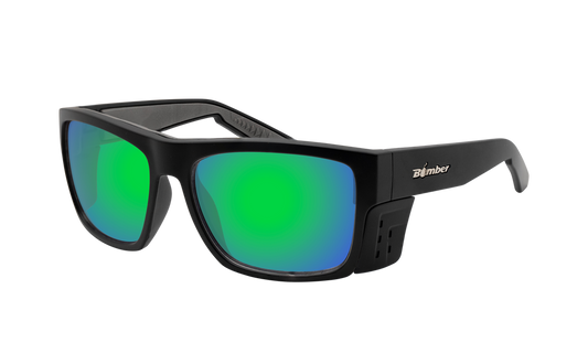 Bomber CLUTCH Safety - Polarized Green Mirror