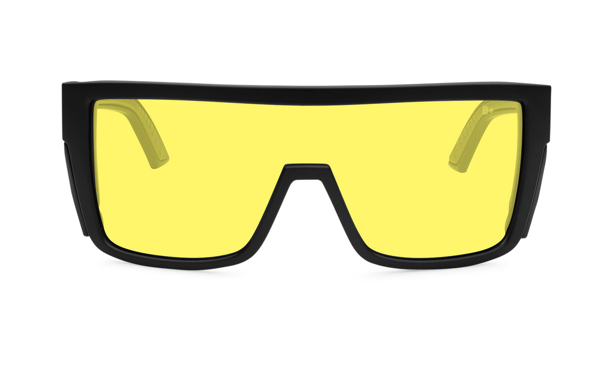 Bomber Buzz: Yellow Lense / Black Frame