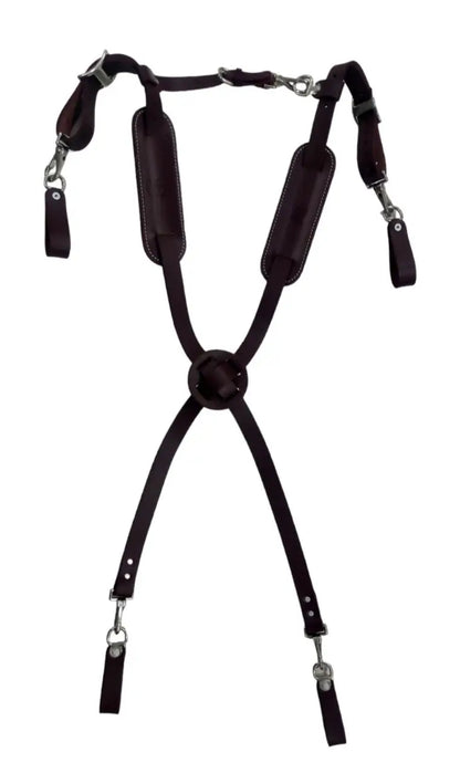 Zeluga: Leather Work Suspenders