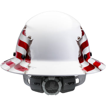 Lift Dax: Fiber Resin Hard Hat (American Flag)