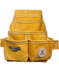 Zeluga: 5 Pocket Leather Tool Bag