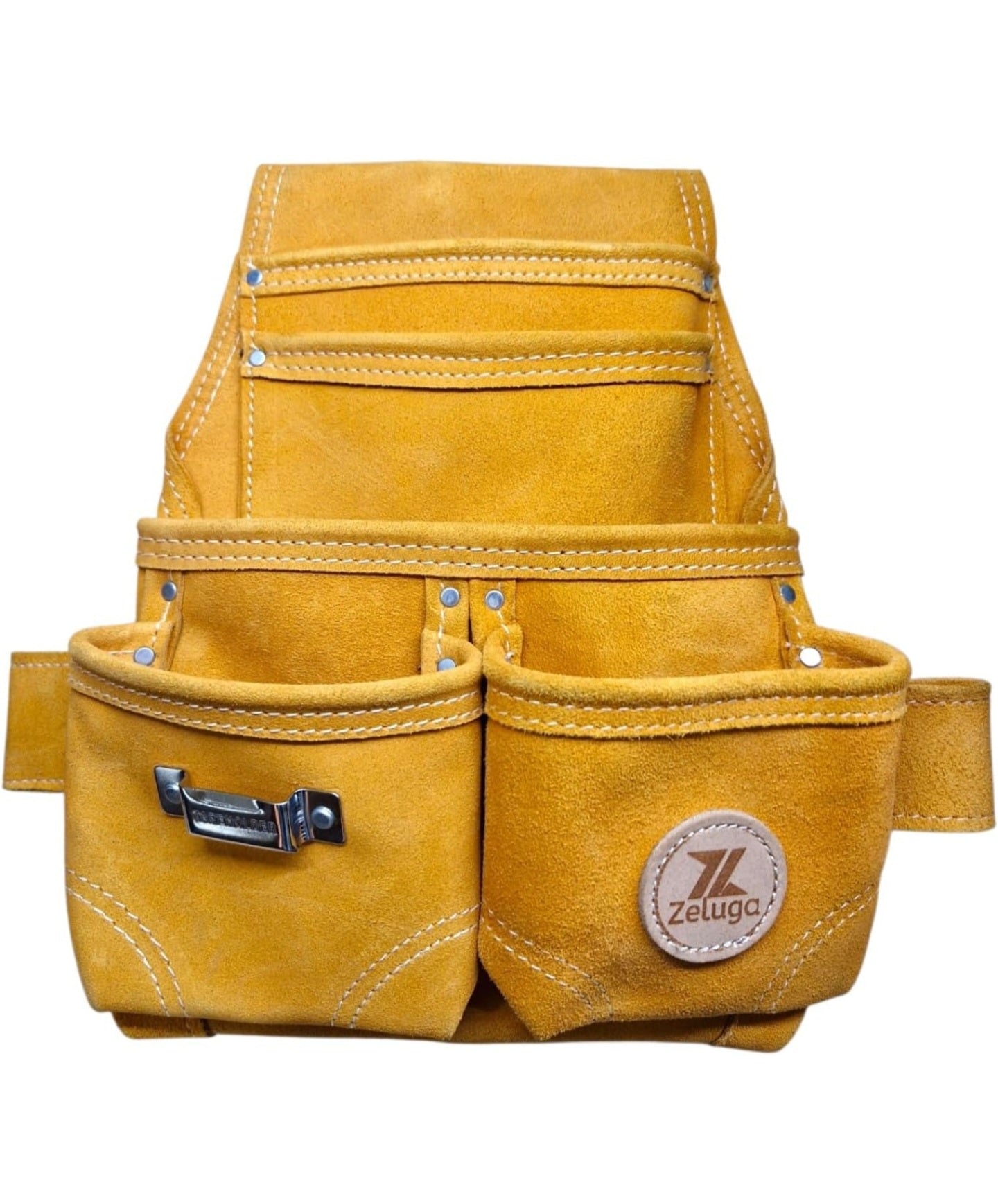 Zeluga: 5 Pocket Leather Tool Bag