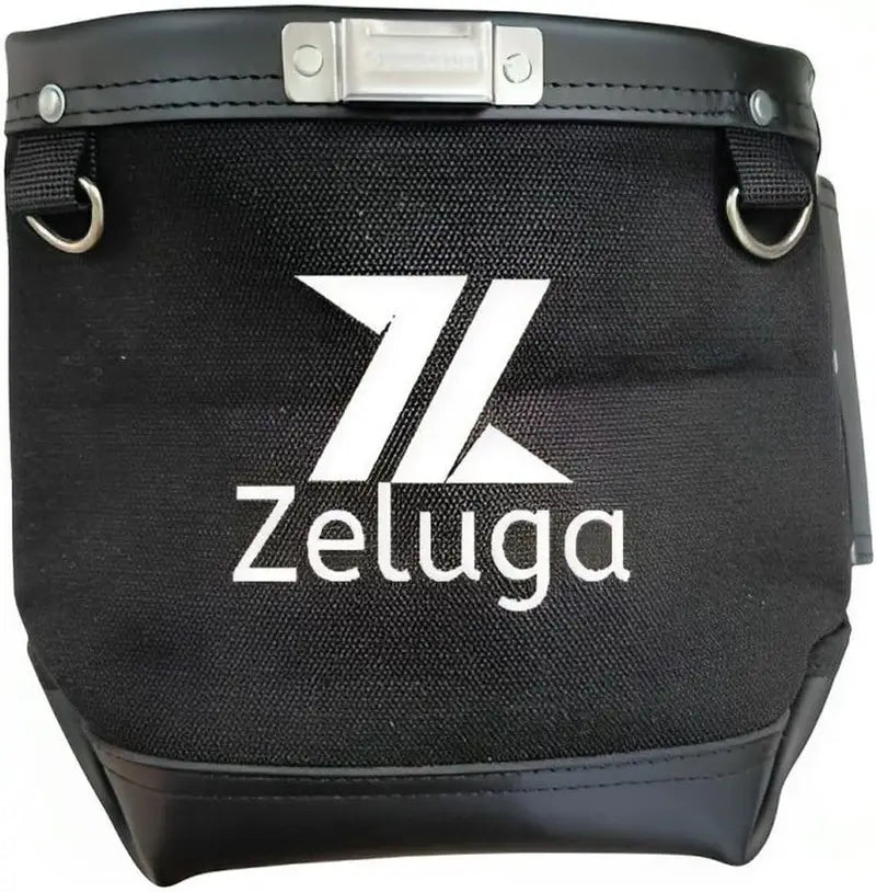 Zeluga: Black Canvas Tote