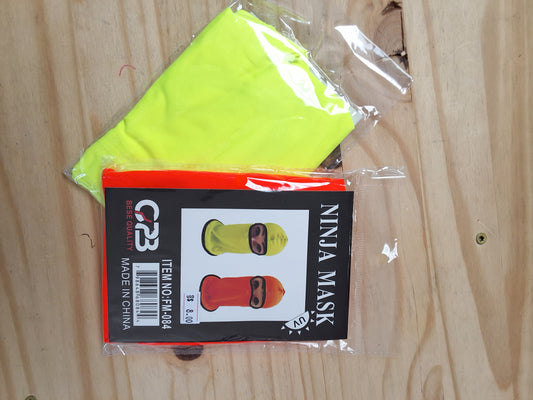 Neon ninja mask