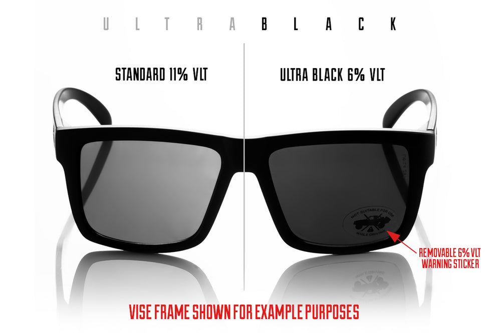 Heat Wave Lazer Face XL: Ultra Black