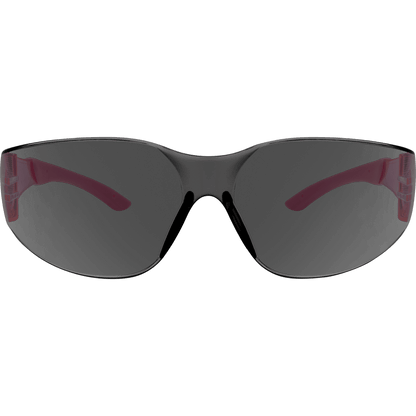 Polycarbonate UV Safety Glasses w/ Comfort Grip Temple Tips