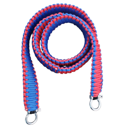 Paracord strap with shoulder pad