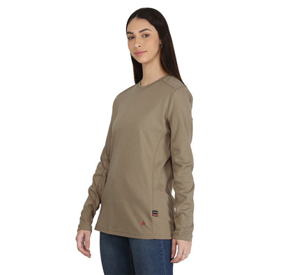 Forge FR: Lady Crew Neck (Khaki)