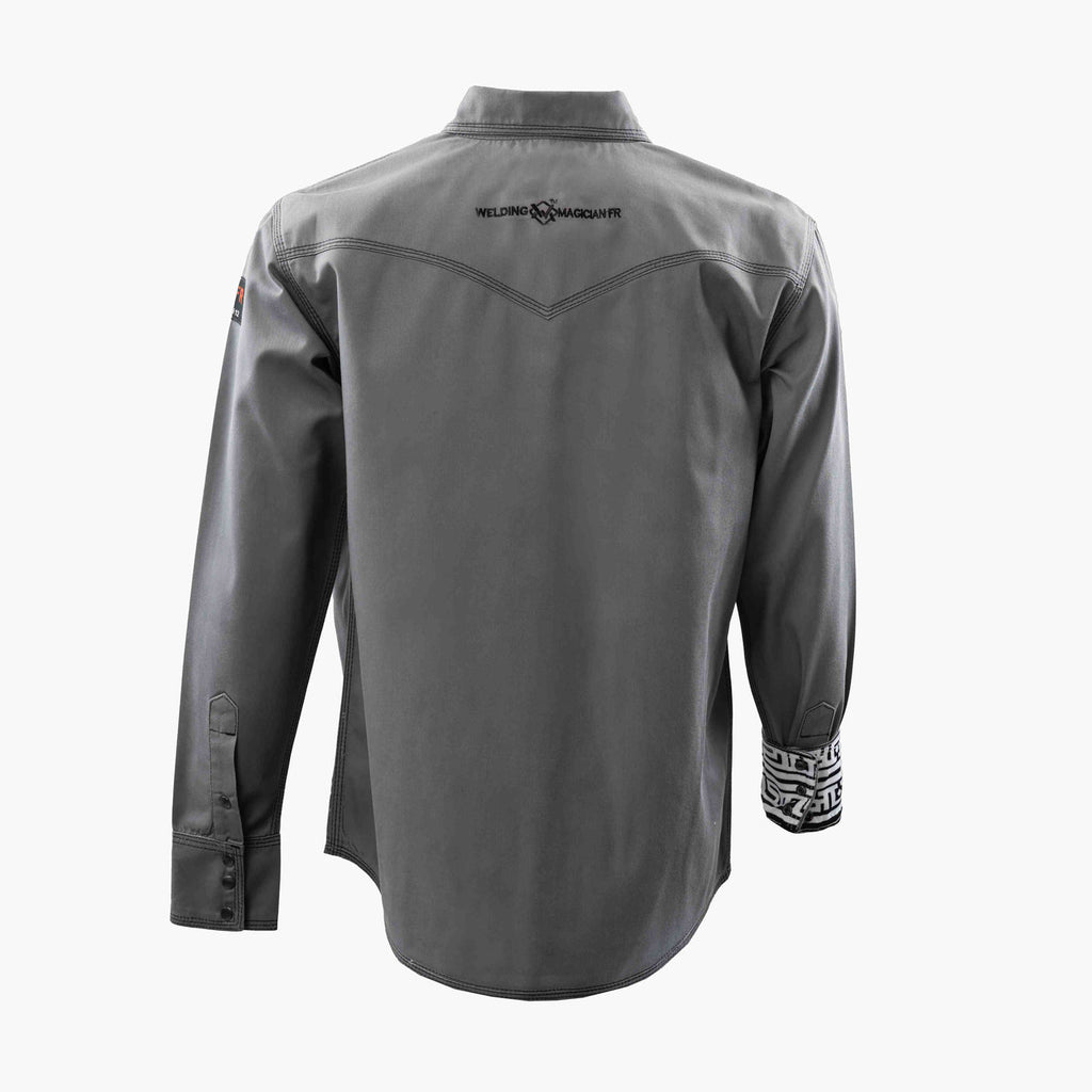 The Welding Magician: Gray / Aztec