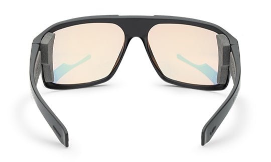 Bomber MEGA: Photochromic Fire Red Orange Mirror