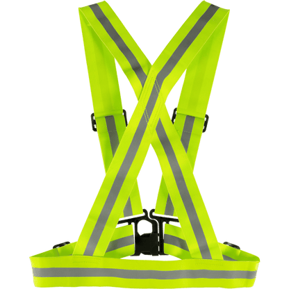 Hi Vis Adjustable Reflective Sash Belt w/ Buckle