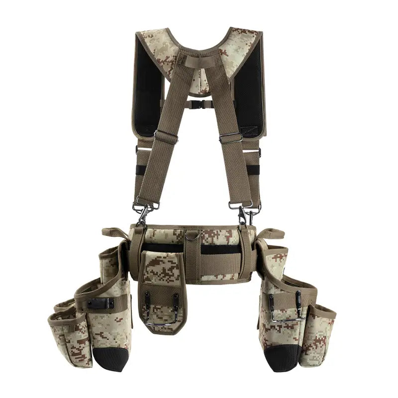 Zeluga: Tool Belt w/ Suspenders (Camo)