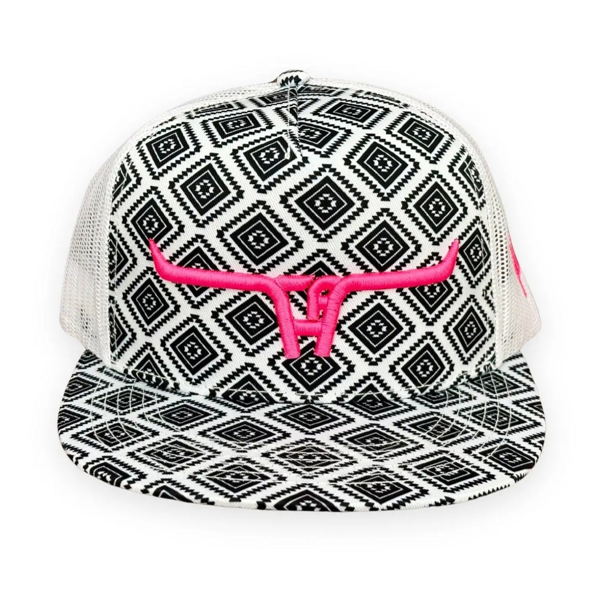 Cactus Alley Hat Co: Aztec/ Pink Longhorn