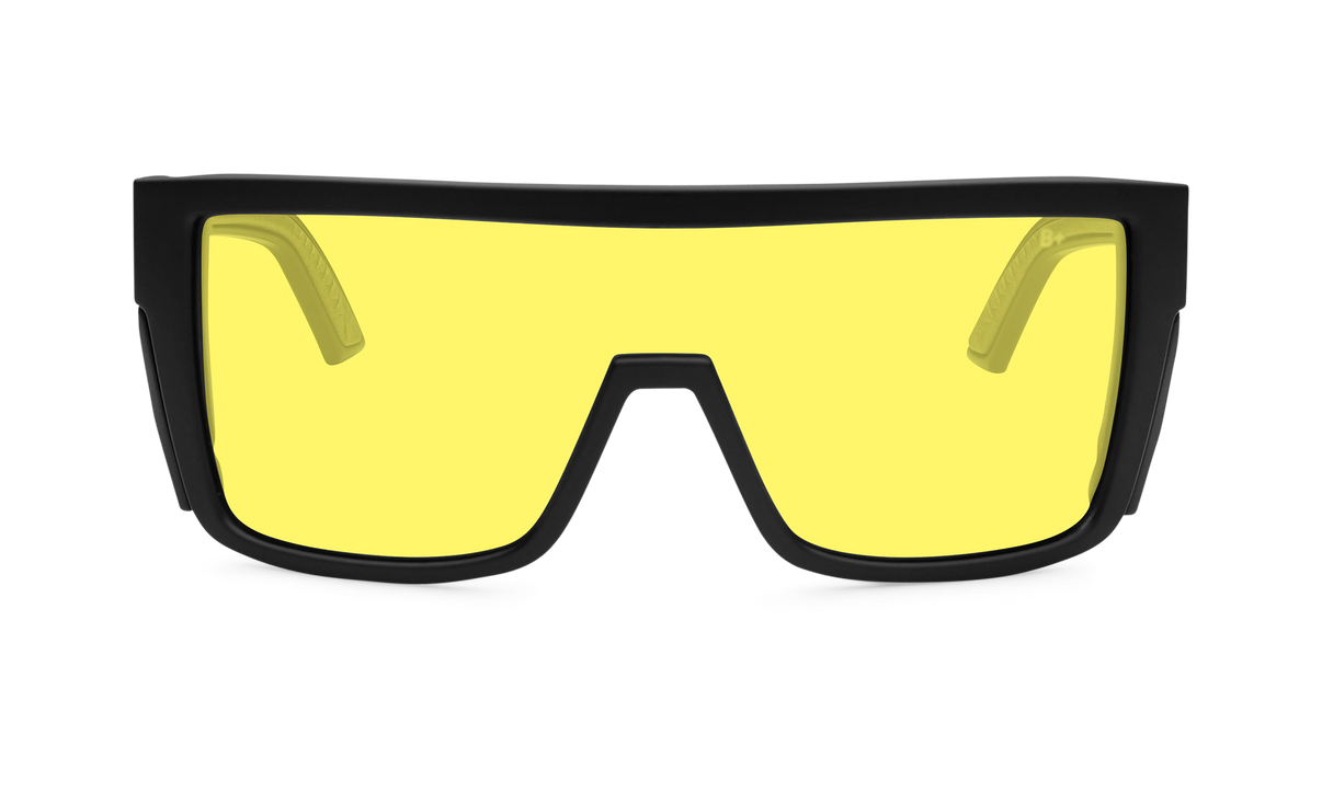Bomber Buzz: Yellow Lense / Black Frame