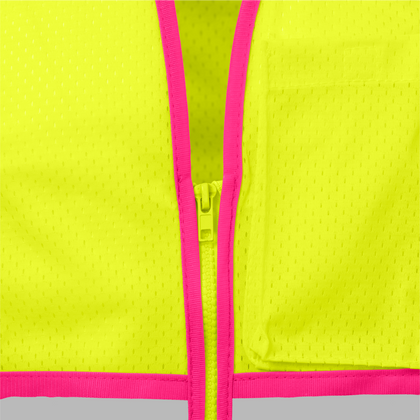 Ironwear: Women Vest (Pink Trim)