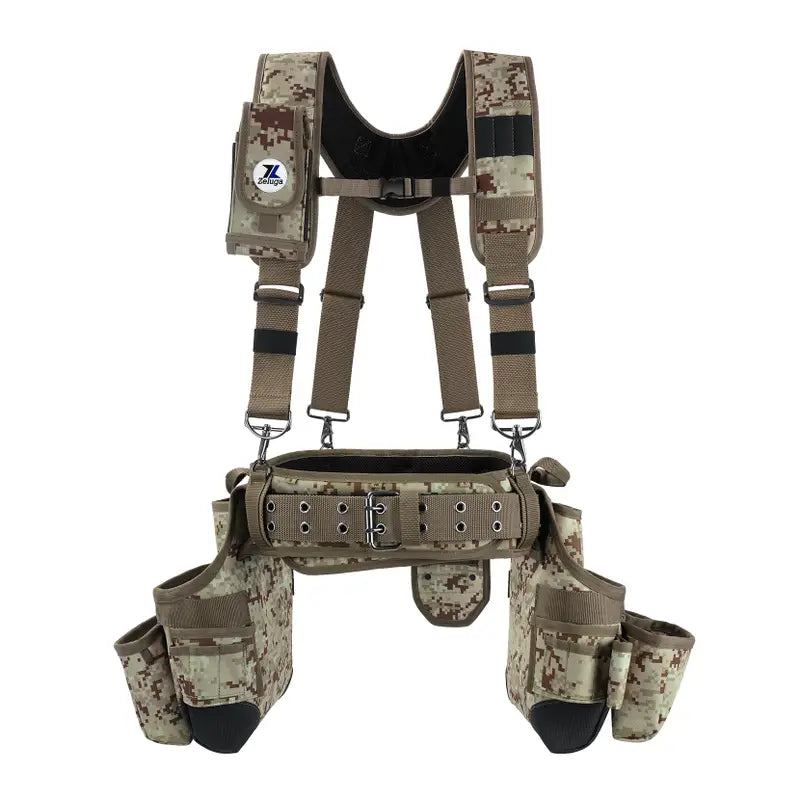 Zeluga: Tool Belt w/ Suspenders (Camo)
